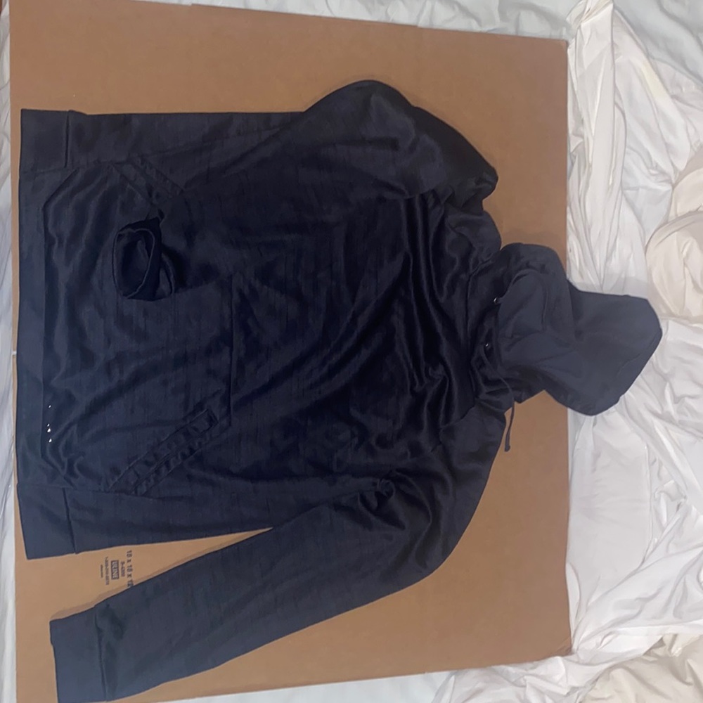 Black hoodie